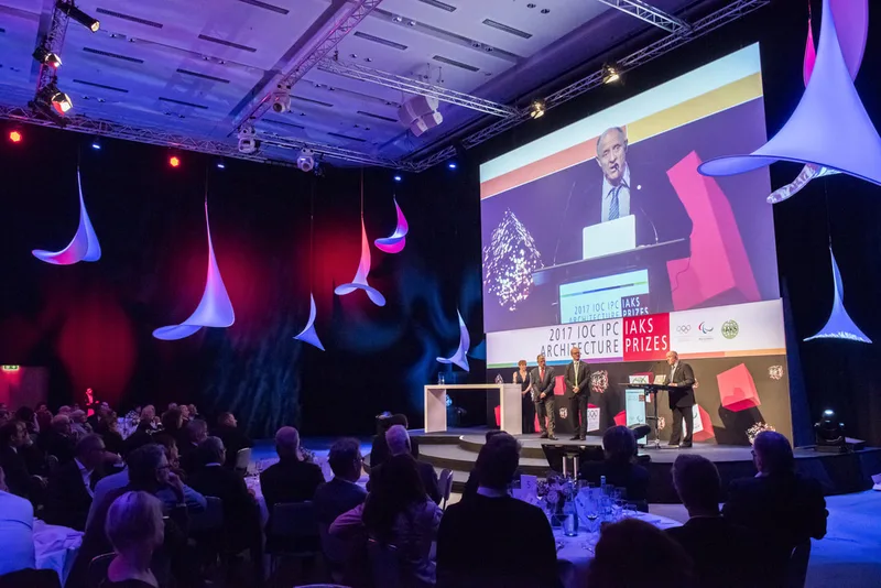 The IOC, IPC and IAKS award international architecture prizes