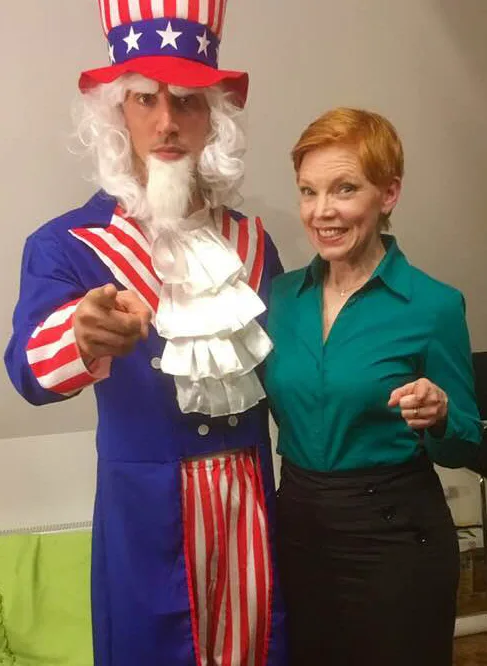 From the Short Film 'First World Solutions', with Uncle Sam.